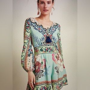 Farm Rio for Anthropologie Caversham romper Sz M